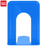 天章办公(TANGO)6英寸金属铁书立架档书板2片/付/蓝色