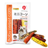 jolly pet products兔子水果干蔬菜干零食龙猫仓鼠荷兰猪零食小宠小食小吃 仓鼠兔子迷你小玉米160克