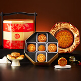 稻香村月饼礼盒精制五仁京式山楂玫瑰中秋节送礼公司员工福利团购高端 龙腾九霄【11饼7味三层】1200g