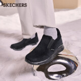 斯凯奇（Skechers）男鞋冬季休闲鞋加绒保暖鞋马丁靴雪地靴棉鞋男节日礼物666041 全黑色/BBK 45