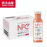 农夫山泉100%NFC果汁冷压榨饮料300ml混合果汁鲜果冷压榨饮料多口味混合 番石榴混合汁 300ml*6瓶