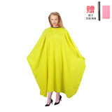 谷崎 理发围布 理发布 成人剪发围布剃头围巾理发店发廊家用理发工具 #黄色发廊--大号