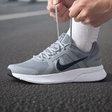 耐克（NIKE）男鞋跑步鞋2025新款夏季REVOLUTION 7运动鞋网面透气学生休闲鞋子 CU3517-014灰色黑色RUN SWIFT 2 41