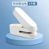 得力（deli） 打孔器圆环孔文件打孔器打孔机活页夹装订圈纸张打孔器活页本学生打洞机手动两孔打洞器 【时尚款】白色打孔机