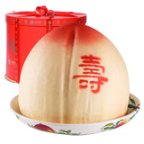 御茶膳房寿桃生日蛋糕礼盒老人生日祝寿馒头糕点点心过寿大寿桃包百寿桃从