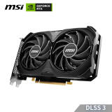 微星（MSI）万图师 GeForce RTX 4060 Ti  VENTUS 2X BLACK 8G OC 电竞游戏设计智能学习电脑独立显卡 