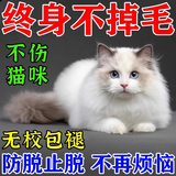 猫咪防猫掉毛吃什么深海鱼油营养片美毛靓毛维生素非药防脱毛神器 3盒【再也不掉毛】