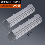 大卫胶棉拖把配件替换头 胶棉头（如不确定产品型号请咨询在线客服） 2个M6P/M13胶棉头