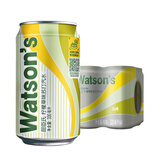 屈臣氏苏打汽水柠檬草味 330ml*4