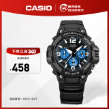 卡西欧（CASIO） SPORT MCW-100H休闲时尚运动男表石英手表 MCW-100H-1A2VPF-100米防水