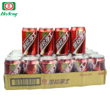 黑松沙士 台湾原产版 碳酸汽水饮料整箱330ml*24罐 原味/加盐 特色饮料 原味黑松沙士整箱24罐