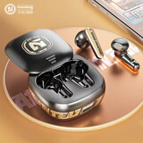 lvsonmng柏林之声2025款真无线蓝牙耳机超长待机半入双耳运动型华强北跑步耳机 炫酷黑色【蓝牙5.2+超长续航