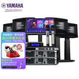 YAMAHA雅马哈KMS910 家庭影院ktv音响组合家用套装 ktv点歌机一体机 卡拉OK音响套装 4.0家庭KTV系统/YAMAHA纯后级功放