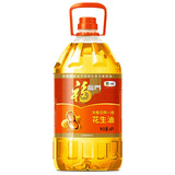 福临门花生油 食用油 浓香压榨一级 花生油 中粮出品 福临门浓香花生油4L