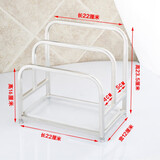 樱弗 贴板架 304不锈钢砧板架菜板架案板架厨房置物架收纳架子