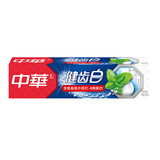 中华健齿白牙膏大容量清新口气薄荷果香家用家庭装 清新薄荷200g*1支