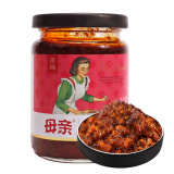 母亲牌佐餐牛肉酱瓶香辣味咖喱味番茄味香菇原味辣味拌饭拌面酱 香辣味220g*1瓶