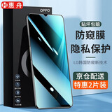 惠舟 oppor15钢化膜防窥膜R15X抗蓝光 OPPO R15梦境版手机膜水凝全屏覆盖防爆保护膜 【R15X】钻石防窥膜保护隐私*2片装