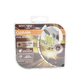 欧司朗（OSRAM）雾行者汽车前雾灯黄金光增亮大灯灯泡2600K黄金眼高穿透力雾行者 H11 12V 55W 2600K对装