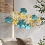 Snnei欧式墙壁挂饰客厅背景墙装饰创意餐厅墙面壁挂立体铁艺壁饰 诗安C款