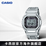 卡西欧【礼物】G-SHOCK小方块复古运动太阳能动力男士手表 GMW-B5000D-1DR