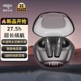 爱国者（aigo）TWS真无线蓝牙耳机 音乐游戏运动耳机 蓝牙5.3 适用手机平板电脑等  黑色