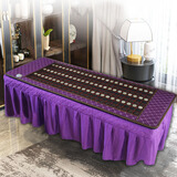 玉缘康 玉石美容床垫智能数显电加热远红外光子火山石美容院居家汗蒸垫 普通加热款（无孔） 190cm*70cm