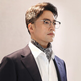 杭丝路丝巾真丝围巾男士商务休闲领巾生日送爸爸老公高档礼物实用礼盒