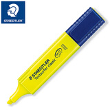 施德楼（STAEDTLER） 德国进口荧光笔364彩色记号标记笔 学生办公 粉彩淡色系复古暗色荧光笔 黄色 1支