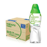 屈臣氏（Watsons） 蒸馏制法饮用水 敷面膜蒸脸蒸馏水 280ml*12瓶整箱