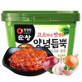 清净园 包饭酱韩国进口烤肉蘸酱蒜蓉酱韩式酱料辣酱蒜蓉辣椒酱 包饭酱500g