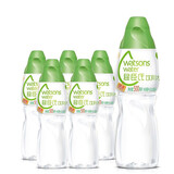 屈臣氏（Watsons） 蒸馏制法饮用水 敷面膜蒸脸蒸馏水 500ml*6瓶