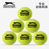 史莱辛格（Slazenger）比赛网球黄铁罐装温布尔顿专业比赛用球筒装训练球3粒4粒豹子球 史莱辛格无压训练球10个散装