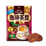 甘乐咖啡味茶馆硬糖72g糖果无添加蔗糖日本进口儿童休闲零食结婚喜糖