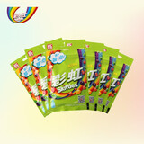 彩虹糖果 送女友趣味 复古休闲零食 六一儿童节礼物 彩虹糖酸劲味40克*6袋装