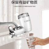 家乐事（Calux）水龙头过滤器5级过滤3档出水净水器不插电0废水家用厨房自来水净水机可视化可清洗滤芯宿舍净水A01 一机1芯（半年套装）