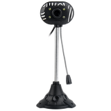 品怡 USB电脑摄像头带麦克风高清视频摄像头台式机免驱视频