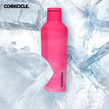 CORKCICLE.保温杯男女士学生高颜值大容量车载不锈钢保冷保冰水杯子新年礼物 玫粉色475ml