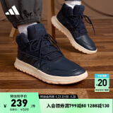adidas FUSION STORM加绒保暖中帮运动鞋男女阿迪达斯官方轻运动 藏青色 36(220mm)