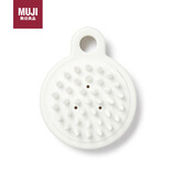 无印良品（MUJI）丙纶 头皮按摩梳 外出旅行便携 白色