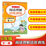 小学生阅读理解培优训练六年级全一册 语文阅读阶梯训练同步教材真题训练培优提分答题模板提分技巧