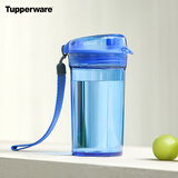 特百惠（Tupperware）水杯280ML晶彩mini随心杯 便携防漏迷你可爱水杯 无滤格随手杯子 明亮蓝 280ml