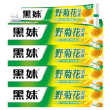 黑妹牙膏野菊花牙膏清新口气护龈口腔异味 105g野菊花4盒