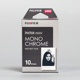 拍立得现货拍立得相纸适用mini7+/7s/8/9/11/12/25/90/link系列通用胶卷 黑白复古10张