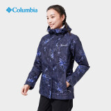 Columbia哥伦比亚三合一休闲外套女防水保暖防寒棉服内胆WR0635 467 XL 