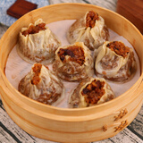 爱森（SAIC）卤肉三丁纸皮烧麦360g/包（6只装）早餐点心  方便食品