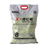 天龙（Teloon）网球训练习用球初学进阶专业业余比赛过度网球 Ace高级一袋 48个(送三个手胶)
