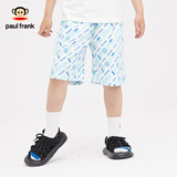 大嘴猴（paul frank）童装儿童裤子2023夏季休闲百搭户外运动潮流男童短裤 米白 140