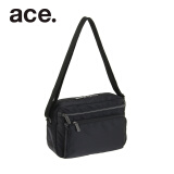 ace./Bastique2腰包日本ACE包挎包单肩包斜挎包简约大容量分区多层 62563 黑色