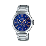 卡西欧（CASIO） 卡西欧(CASIO)手表商务男士运动防水三眼指针时尚石英腕表送男友 MTP-V300D-2A